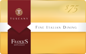 $75 E-Gift Certificate